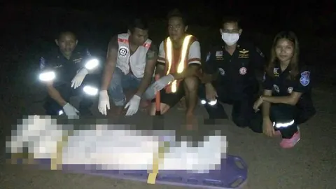 พบเฒ่าเพิ่งสึกจากพระ แวะซื้อเหล้าดื่ม ก่อนโดนรถชนเสียชีวิตคาที่