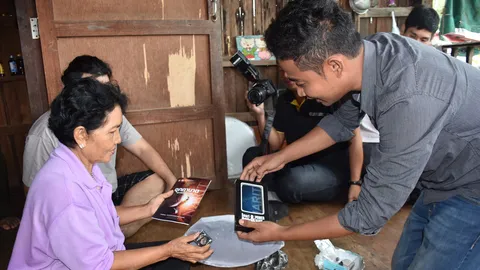 ยืนยัน อุกกาบาตจากนอกโลก ตกใส่หลังคาบ้าน‘ป้าบัวล้อม’ ที่สองแคว!  