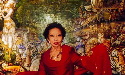 แสดงภาพวาดฝีพระหัตถ์ ม.จ.หญิง มารศีสุขุมพันธุ์ จิตรกรที่อาศัยใจรัก ศึกษางานศิลปะด้วยตนเอง