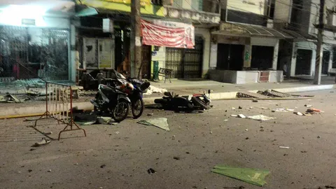 ลอบวางระเบิด! ข้างมัสยิดกลางปัตตานี ตำรวจตาย 1 เจ็บ 3