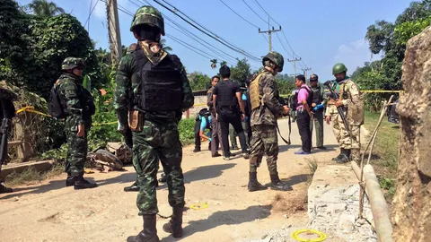 ใต้ฆ่าโหด ลูกน้องจ่าเพียร ลอบบึมตร.จร.ดับ1เจ็บ3