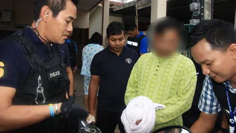 กองปราบจับมือยิงนักธุรกิจชาวมาเลเซียกลางเมืองหาดใหญ่