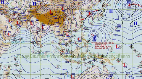 9 จว.ภาคอีสานฝนถล่ม-กทม.วันนี้ มีฝน 70% ตกหนักช่วงบ่ายถึงค่ำ