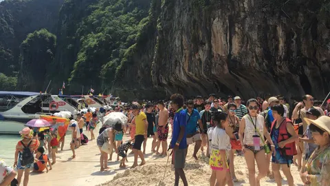 นักวิชาการ วอนหยุดโปรโมตอ่าวมาหยา-พีพี ป้องกันทรัพยากรเสียหาย