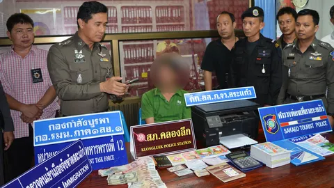 จนท.สระแก้วใช้ ม.44 จับหนุ่มเขมร ลักลอบเปิดแทงพนันบอลยูโร 2016