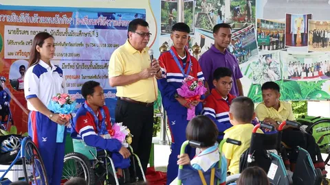 เด็กพิการขอนแก่น คว้า 1 เหรียญเงิน 2 ทองแดง กีฬาเยาวชนโลกชิงแชมป์โลก