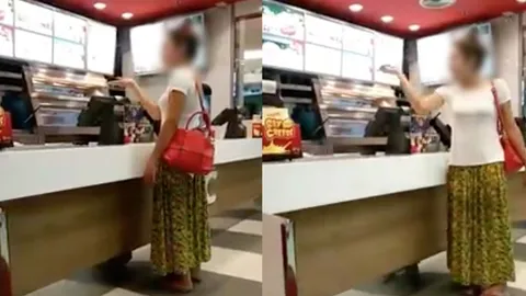 KFC โร่ชี้แจง! กะเทยวีนแตก ถูก พนง.หัวเราะเยาะใส่ (ชมคลิป)