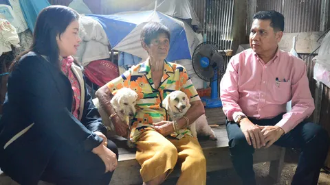 แห่ช่วย 'คุณยายแต้ว' ม.ล.ตกยาก! นอภ.หาบ้านใหม่ หวังชีวิตสบายขึ้น