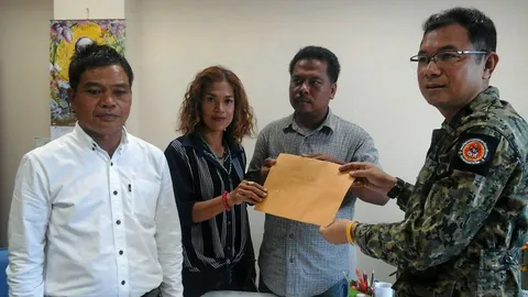 ผู้ถมดินศูนย์แพทย์ มวล.ทวงเงินเยียวยา