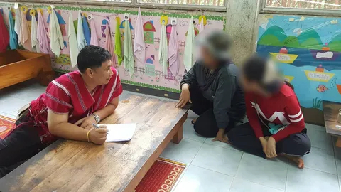 บชน.บุก แม่ฮ่องสอน สอบเพิ่ม 2 สาว ชาวปกาเกอะญอ เหยื่อหญิงไก่ 