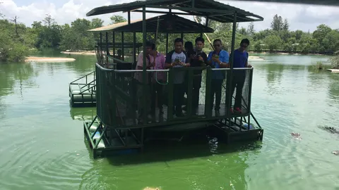 หน่วยงานรัฐ ลุย แพจระเข้ เมืองชลฯ-เจ้าของฟาร์ม มั่นใจ ปลอดภัย 