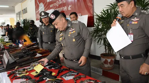 รอง ผบ.ตร. มอบนโยบาย ตร.ภูธร ภาค 5 เน้น กวาดล้างอาชญากรรม-ดูแลประชามติ