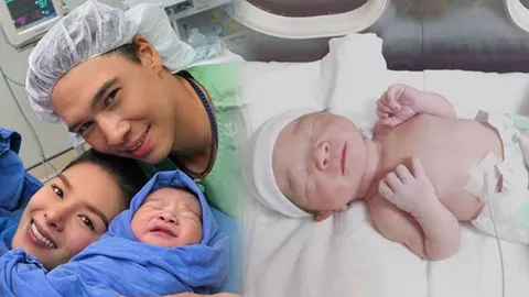 ลีเดีย คลอดลูกชาย น้องดีแลน แข็งแรง แมทธิวให้กำลังใจไม่ห่าง