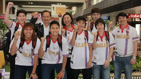 บาสฯ สามคน 'ไทย' เหินฟ้าสู่มาเก๊า พร้อมล่าตั๋วชิงแชมป์โลก  