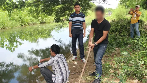 รวบพม่าหึงโหด ฆ่าแฟนสาวกัมพูชา ทิ้งศพคูน้ำ อ้างจับได้มีกิ๊ก