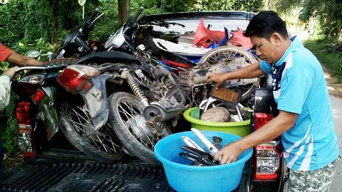 รวบ 'แก๊งรัตภูมิ' เมืองสงขลา ลัก จยย.ชำแหละอะไหล่ขาย หาเงินซื้อยาบ้า 