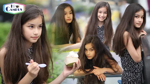 เน็ตไอดอลนางฟ้า ‘นาทัชชา’ ลูกครึ่งไทย-เยอรมัน สาวน้อยหน้าคม Full HD 