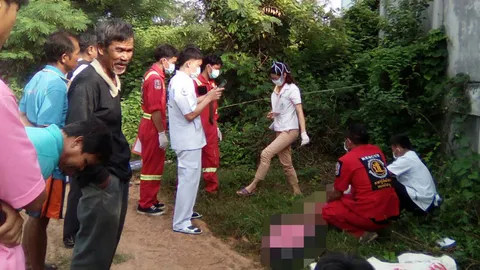 หนุ่มชาวนายิงตัวตาย! จ่อขมับดับข้างถนน คาดน้อยใจพ่อ