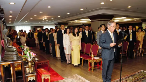 ทูตไทย กรุงวอชิงตัน จัดพิธีเฉลิมพระเกียรติ สมเด็จพระบรมฯ วันพระราชสมภพ