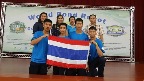 ร.ร.วชิรปราการ คว้ารองชนะเลิศรางวัล runner up ที่ไต้หวัน