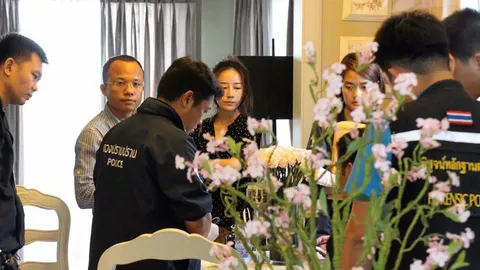 ค้นบ้านพริตตี้