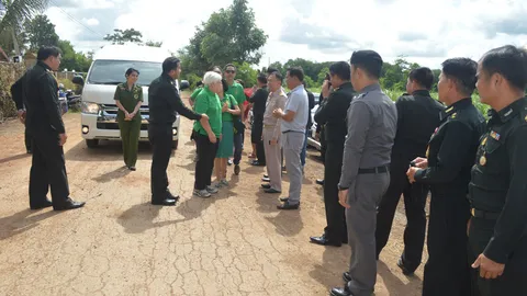 มทบ.19 ร่วมเหล่ากาชาดสระแก้ว มอบบ้านอดีตทหารผ่านศึก เทิดพระเกียรติ 