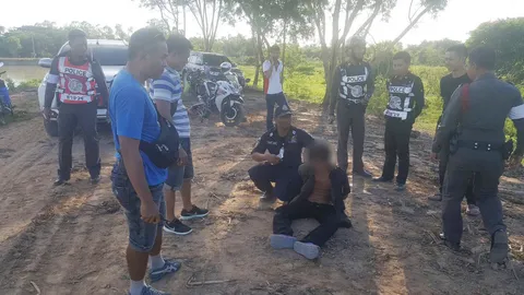 ระห่ำ! ไล่ล่าโจรฉกเก๋งหนีเข้าป่า ตร.ปิดล้อม 2ชม. สุดท้ายสิ้นฤทธิ์