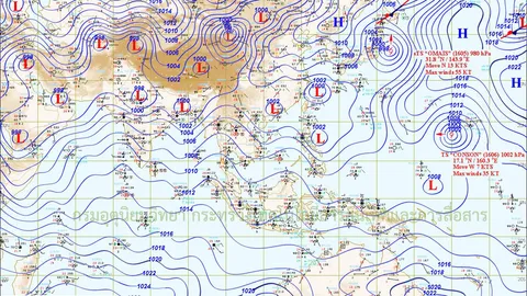 ไทยฝนลดลง แต่คาด 11-14ส.ค. ฝนเพิ่ม จากอิทธิพลหย่อมความกดอากาศต่ำ