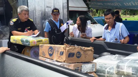 ปศุสัตว์จังหวัดน่าน ลุยจับ นำเข้าเนื้อเถื่อน หวั่น เชื้อโรคระบาด 