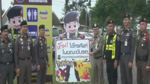 ผู้การตำรวจทางหลวง เอาจริง! สั่งตร.จับผู้ขับขี่เล่นจับโปเกมอน