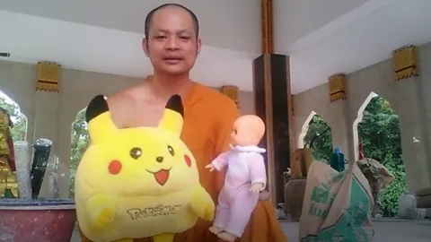 “ป.ก.ม. โปเกมอน ไปกราบแม่" พระศักดาโพสต์คลิปเตือนสติคนติดเกม (ชมคลิป)