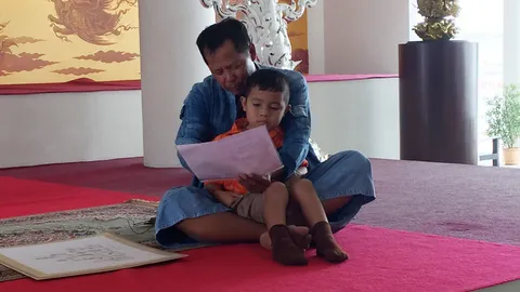 อัจฉริยะพบปรมาจารย์ 'น้องไอซ์-น้องอามานี่' ฝากตัวเป็นศิษย์อ.เฉลิมชัย 