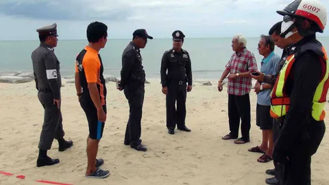 อดีต ผจก.แบงก์ เล่นน้ำทะเลสงขลาจมหาย เร่งหาร่าง ยังไม่พบ