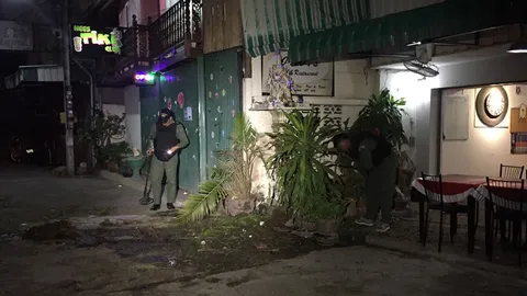 บึมซุกกระถางต้นไม้ หน้าบาร์เบียร์ หัวหิน คนไทยดับแล้ว 1 เจ็บอื้อ!