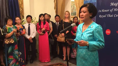 สถานกงสุลใหญ่โฮจิมินห์  จัดงานใหญ่เฉลิมพระเกียรติ 'สมเด็จพระราชินี' ที่เวียดนาม