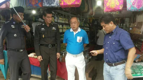 เจอระเบิด 2 ลูกหน้าตลาดสดบางเนียง EOD เข้ากู้ทัน ตร.พังงาเร่งหามือวาง