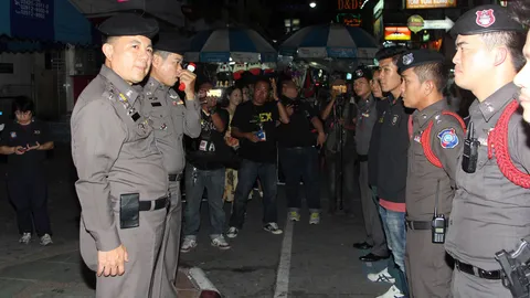 ตร. ตรวจถ.ข้าวสาร สร้างความปลอดภัย ด้าน นทท. ยังเชื่อมั่นเที่ยวไทย