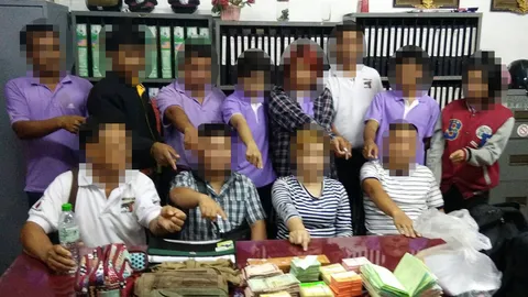 จับ 4 จีน 8 ไทย ลวงขายสินค้าชาวลำปลายมาศ ตกเป็นเหยื่อนับร้อย