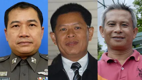 ยำตำรวจ หั่นดอกไม้และกระบอง 21/08/59