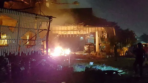 คาร์บอมบ์ใต้ ถล่มปัตตานี วางบึมลวงติดกับ แล้วใช้รถกู้ภัยซ้ำ