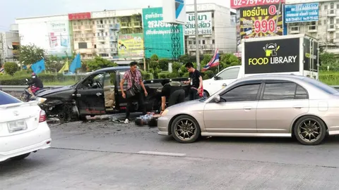 ไล่ล่าจับยานรกสุดระทึก ยิงยางแตก2หนุ่มจนมุม