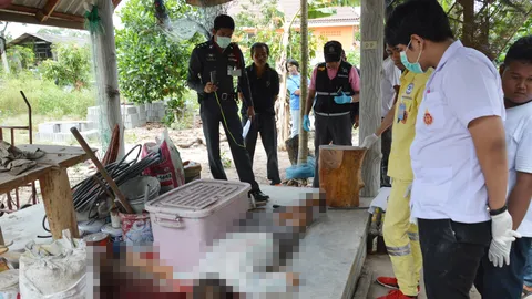 พันจ่าอากาศวัยเกษียณ กลับจากเผาศพลูก ใช้ปืนระเบิดขมับตายตาม