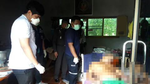 ผู้เฒ่าวัย 67 ออกไปตัดหญ้าโดนงูเห่ากัดไม่ยอมหาหมอ เสียชีวิตในบ้านพัก