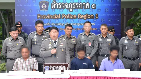 รวบ 3 คนร้ายปล้นกระบะ จับแม่ลูกโยนจากรถ ตร.เชื่อทำเป็นขบวนการ