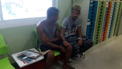 จับ 2 หนุ่มคูเวต มาแว้น! มองหน้าท้า ตร.พัทยา-ชนนายดาบไหปลาร้าหัก