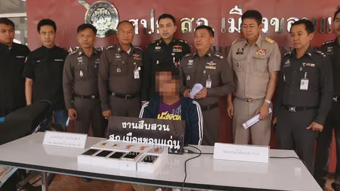 รวบ 'เอ็ม สารคาม' งัดร้านขายมือถือในห้างฉกไอโฟนไปขายได้เงิน 7 หมื่น