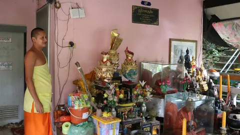 บุกงัดกุฏิวัดพระอารามหลวง ที่พังงา ขโมยเงิน-เขากวาง อายุกว่า 100 ปี