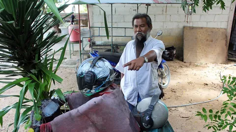 49 เลขสุดหลอน! ลุงหำเมืองฮิ เก็บหมวกกันน็อกผี ตั้งรอบบ้าน