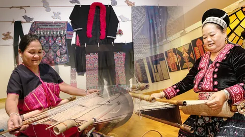 เลอค่าต้องมาชม ! หัตถกรรม 6 ชนเผ่า นิทรรศการ ‘จากขุนเขา สู่...ศิลปาชีพ’