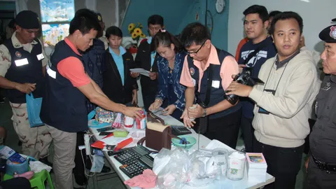 รวบเจ้ามือหวยใต้ดินเมืองอุดร ท่ามกลางกองเชียร์รอลุ้นรางวัล